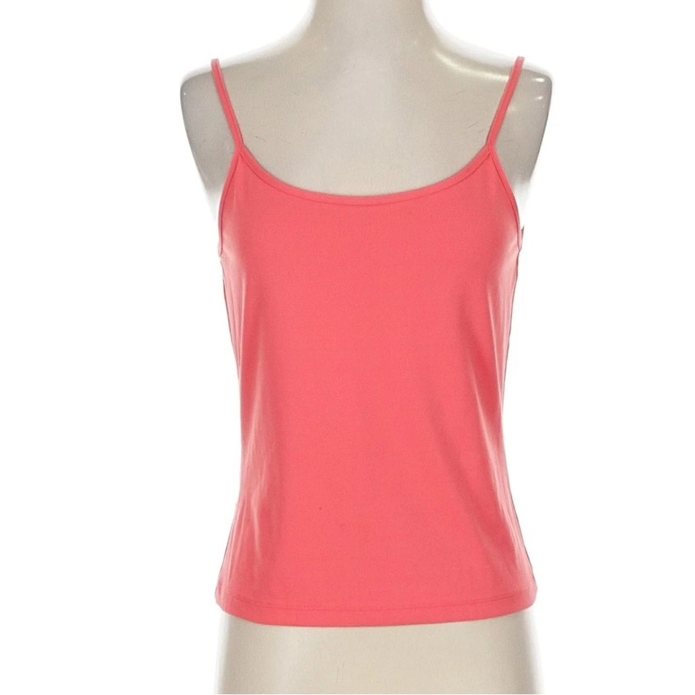 ANN TAYLOR Tagless Coral Tank Top Cami Adjustable Straps S Small EUC CDW $29